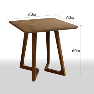 Set di Divani e Tavoli in Legno Massello per Ristoranti e Caffetterie in Stile Nordico Minimalista - Product Image 6