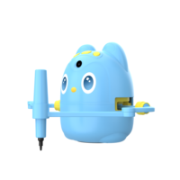 Robot de dessin intelligent pour enfants, machine de dessin éducative interactive vocale, jouets d'apprentissage de la peinture Montessori, caméra rechargeable