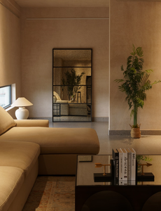 Màu Xám beveled cạnh dài dải Gương thủy tinh cổ mirrormosaic gạch 300x300mm dán hình học nghệ thuật trang trí nội thất kim cương hình dạng - Product Image 2