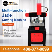 Machines de découpe de jade à vendre 4040 machine de sculpture de jade laser CNC 4 axes petites machines de gravure de pierre