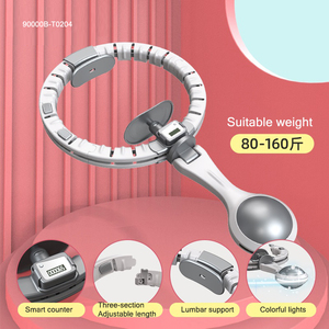 Có Thể Tháo Rời Massage Nhựa Hula Nhẫn <span class=keywords><strong>Hoop</strong></span> Trọng Tập Thể Dục, Weighted Hula Nhẫn <span class=keywords><strong>Hoop</strong></span> Tập Thể Dục - Product Image 3