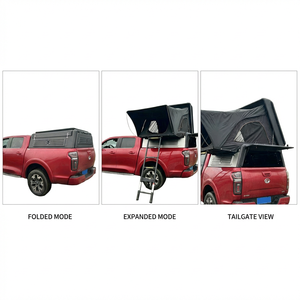 Auvent de camionnette <span class=keywords><strong>4x4</strong></span>, <span class=keywords><strong>tente</strong></span> escamotable, <span class=keywords><strong>tente</strong></span> rigide, <span class=keywords><strong>tente</strong></span> imperméable, auvent de camionnette en aluminium noir - Product Image 6