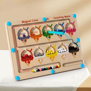 Ideal Christmas Birthday <b>Gift</b> Mini Ice Cream Math Activities Board Game Montessori Maze Toy - Product Image 4