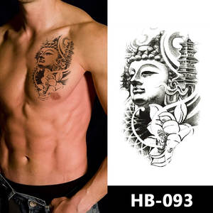 2024 autocollant <span class=keywords><strong>de</strong></span> tatouage temporaire personnalisé demi-bras crâne pochoirs <span class=keywords><strong>de</strong></span> tatouage pour autocollant <span class=keywords><strong>de</strong></span> tatouage d'art corporel - Product Image 6