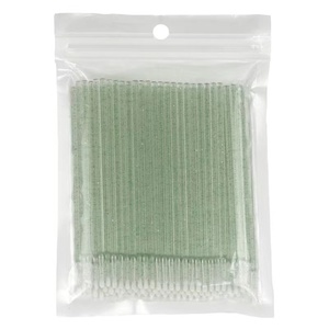 100pcs Ultra Soft Microfiber Eyelash Cleaning Brush Portable Lash <b>Extension</b> Microbrush Tool - Product Image 5