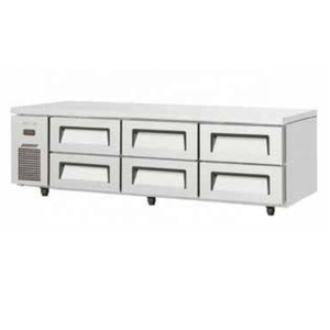 Grande ristorante cucina commerciale Chef Base frigorifero piano <span class=keywords><strong>esterno</strong></span> piano piano frigo doppio cassetto - Product Image 4