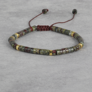 Pulsera de Rodocrosita Tejida Ajustable con Cuentas de Piedra Natural, Joyería Unisex Multicolor para Regalo del Día de la Madre, Compra al por Mayor - Product Image 6