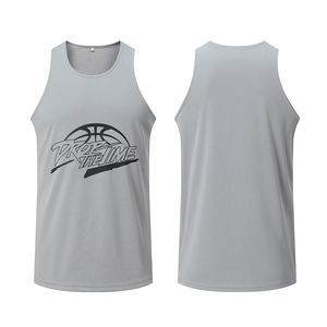 Alta calidad Diseño personalizado Deportes Fútbol Correr Homme Fabricante Sin mangas Deporte Camiseta sin mangas Gimnasio - Product Image 3