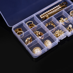 pp Bead Accessories Plastic <strong>Small</strong> Transparent Jewelry Desktop Parts <strong>Storage</strong> <strong>Box</strong> Clear Plastic <strong>Storage</strong> <strong>Box</strong> With Dividers - Product Image 6