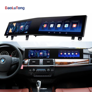 Autoradio Android da 21 Pollici con Navigatore GPS, Carplay e Lettore DVD, Schermo Tattile Interattivo, DSP, MP3 per <span class=keywords><strong>BMW</strong></span> X5 <span class=keywords><strong>E70</strong></span> X6 E71 2007-2013 - Product Image 1