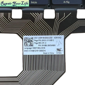 SP คีย์บอร์ดแล็ปท็อปแบบสเปน backlit สำหรับ Asus <span class=keywords><strong>Zenbook</strong></span> <span class=keywords><strong>flip</strong></span> <span class=keywords><strong>S</strong></span> แป้นพิมพ์0KNB0-2603WB00 UX370UA UX370UAF เปลี่ยนใหม่ - Product Image 4
