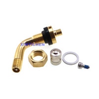 Capteur de surveillance de la pression des pneus de camion Valve à visser TPMS Valve de tige de pneu Chambre à air pour camions