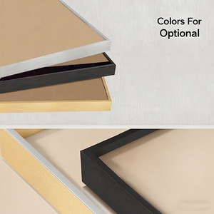 Modern Metallic <strong>Photo</strong> <strong>Frames</strong> 8x10 <strong>10x8</strong> 12x12 MDF Gold Silver Rose Gold Finish Shatterproof Acrylic Film Wooden <strong>Photo</strong> <strong>Frame</strong> - Product Image 5