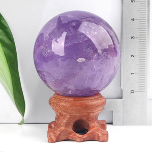 High Quality Wholesale Gemstone <b>Crystal</b> <b>Ball</b> Big Amethyst Sphere for Feng Shui Decoration Polished Technique - Product Image 6