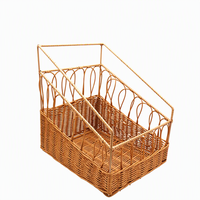Panier à Baguettes Français Écologique en Rotin PP, Fait Main, Design Moderne, Qualité Alimentaire, Étanche, pour Vente en Gros