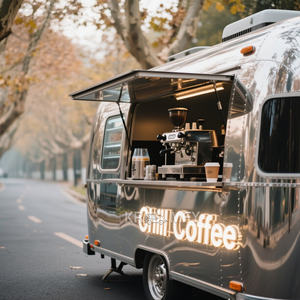 2025 En Venta! Remolque Móvil Personalizable para Venta de Comida, Remolque de Acero Inoxidable para Exteriores, Camión de Comida OEM - Product Image 3