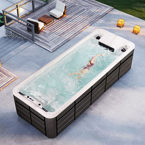 Sistema de entrenamiento de natación Endlss de acrílico para exteriores, piscina, Spa, <span class=keywords><strong>piscinas</strong></span> de <span class=keywords><strong>aguas</strong></span> <span class=keywords><strong>termales</strong></span>, terapia de inmersión en frío, bañera de recuperación, bañera de hielo - Product Image 6