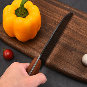 Coltello da cucina forgiato realizzato a mano in acciaio ad alto tenore di carbonio con manico in legno coltello da cucina per il taglio a casa - Product Image 2