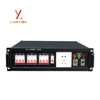 Boîtier de distribution d'alimentation principal triphasé 400A AC380V, répartiteur de puissance de scène à 3 sorties 63A avec entrée Camlock 400A