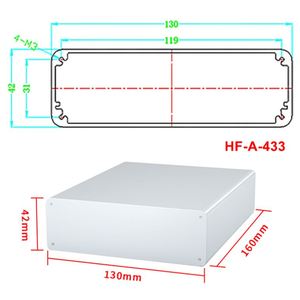 EBM IP54 Rated Extruded Aluminum Amplifier Heatsink Boxes Housing Customization Industrial Electrical AC Inverter <b>Enclosures</b> - Product Image 2