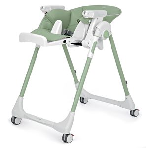 Chaise haute 2-en-1 pour bébé, siège rehausseur pivotant, design écologique, portable, pour salle à manger, salon, cuisine – Meilleures ventes, haute qualité - Product Image 4