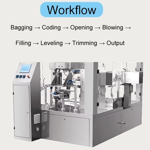 Máquina Automática Multifunción para Llenado y Empaquetado de Doypack para Frutos Secos, Pesaje y Empaquetado en Bolsas con Cierre - Product Image 2