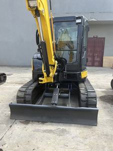 Excavadora Compacta Usada Yanmar VIO55-6, Mini Excavadora de 5 Toneladas, Excavadora Hidráulica con Orugas de Goma para Construcción - Product Image 3