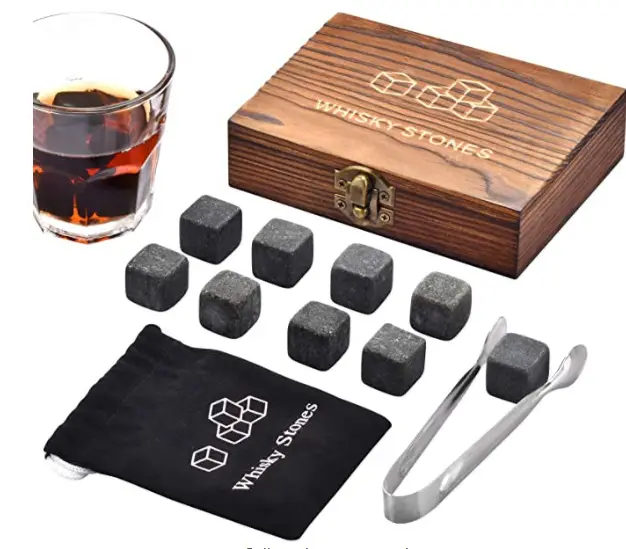 Whisky Stone Gift Set 9 Graniet Whisky Rocks Burbon Geschenken Cool Cadeautjes Voor Mannen Unieke Verjaardag Bruiloft Cadeau Ideeën