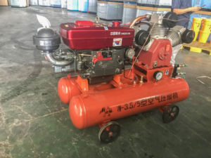 חדש עיצוב Kaishsan W-3/5 20hp נייד דיזל כרייה בוכנה אוויר מדחס - Product Image 4