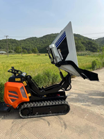 Chaungxin 2026 Kleiner Mini-Dumper 600kg Tragbarer Raupenlader mit Hydraulik und Dieselmotor