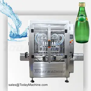 خط إنتاج المياه كاملة مشروع المعبأة محطة مياه معدنية تكلفة ماكينة تعبئة زجاجات من Filltech ماكينات المشروبات