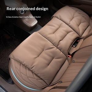 Nouvelle <span class=keywords><strong>Coussin</strong></span> de Siège de Voiture OLIVER Universel Quatre Saisons en Cuir Nappa et Coton Velours pour BMW Mercedes-Benz Audi 2024 - Product Image 3
