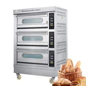 China Fabrikant Guangzhou Automatische Bakkerij Apparatuur Brood Bakoven Voor Het Bakken Van Cupcakes Pizza Met Goedkope Prijs