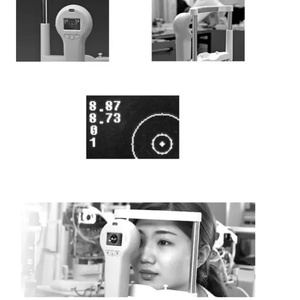 Kératomètre optique électronique portable pour instruments médicaux cliniques, réfractomètre automatique, modèle KM-100 - Product Image 2