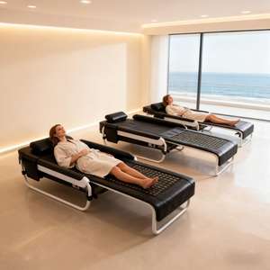 La Chine fabricant <span class=keywords><strong>prix</strong></span> bon marché infrarouge Jade pierre chaude naturelle chauffage Relax <span class=keywords><strong>Table</strong></span> cervicale thérapie lit <span class=keywords><strong>de</strong></span> <span class=keywords><strong>Massage</strong></span> - Product Image 5