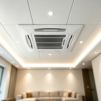 Grille d'aération à lamelles fixes durable et personnalisée avec moteur sans balais, contrôle efficace du flux d'air à 3 vitesses