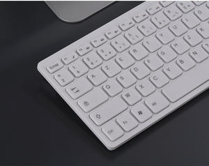 Ensemble clavier et souris sans fil pour ordinateur de bureau à domicile, mini claviers et souris sans fil - Product Image 5