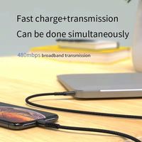Câble USB-C vers USB-C 60W PD 3A, charge rapide 3.0, meilleur prix