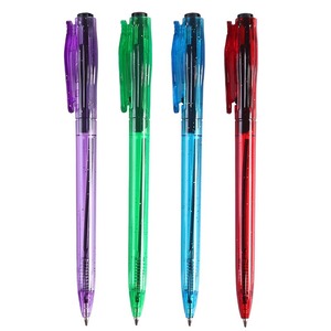 Stylo bille pour le bureau et l'école, vente en gros, promotion, impression de logo personnalisé, ensemble de stylos en plastique, cadeau promotionnel 0,7/1,0 mm - Product Image 3