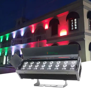 إضاءة جدارية <span class=keywords><strong>LED</strong></span> لمغسلة السيارات الأمريكية 4-7 أقدام، تحكم DMX512، 100-288 واط، <span class=keywords><strong>RGB</strong></span>/RGBW، مقاومة للماء، سطوع عالي، 154×120 ملم - Product Image 1