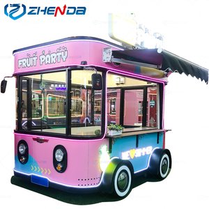 Mobile Kitchen Restaurant Vehicles Special transportation Mobile Ice Cream Food Cart Mobile Food <b>Trailer</b> electric vehicle - Product Image 6