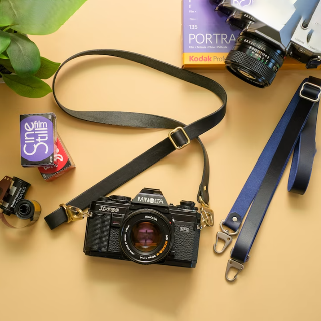 Adjustable Length PU Leather Camera Strap Travel Camera Holder New Style Camera Strap