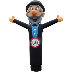Figura Gonfiabile a Tema Corse Ippiche, Giocatore di Equitazione Gonfiabile in PVC Resistente, Decorazione da Giardino a Tema Kentucky Derby - Product Image 3