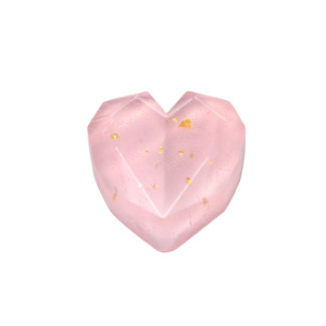 Jabón Artesanal en Forma de Corazón con Aroma a Flor de Cerezo, Regalo de Boda, Recuerdo, Jabón con Aceite Esencial - Product Image 3