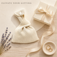 Sachet en toile côtelée personnalisé vide avec bouton étoile pour parfum d'armoire, pendentif de voiture, emballage cadeau, service de marque privée