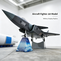 Modèle d'avion de chasse militaire personnalisé