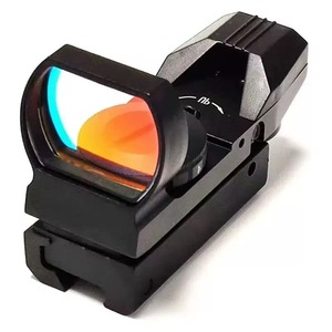 Visée optique compacte 1x22x33mm avec 4 motifs de réticules et 11 niveaux de luminosité pour l'observation en extérieur et l'utilisation sur le terrain - Product Image 1