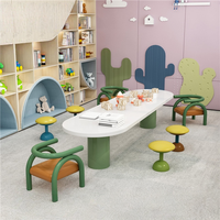 Chaises d'école Table pour enfants Ensemble de chaises Éducation précoce Enfants Table d'apprentissage Meubles haut de gamme Magasin de meubles pour enfants