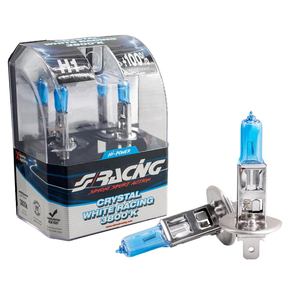 Bombillas Halógenas Simoni Racing H1, Modelo CWR/H1, Blanco Cristal, Producto de Alto Rendimiento - Product Image 1