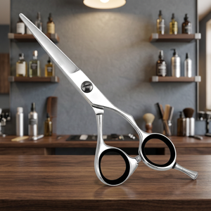 Professional Salon Beauty 5.5 Inch Hair Cutting Scissor <b>Razor</b> Sharp J2 Stainless Steel Blade Rubber Handle Men <b>Women</b> Kids - Product Image 3